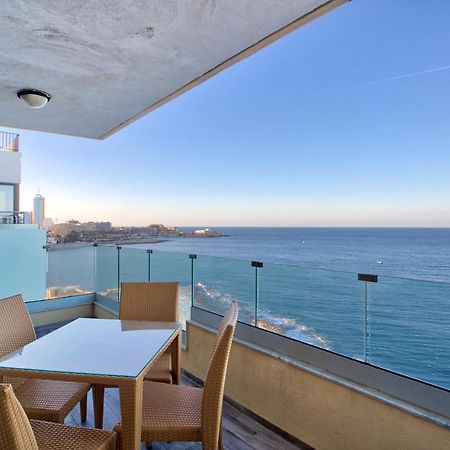 Seafront Sliema Apartment With Balcony & Sea Views By Jl المظهر الخارجي الصورة