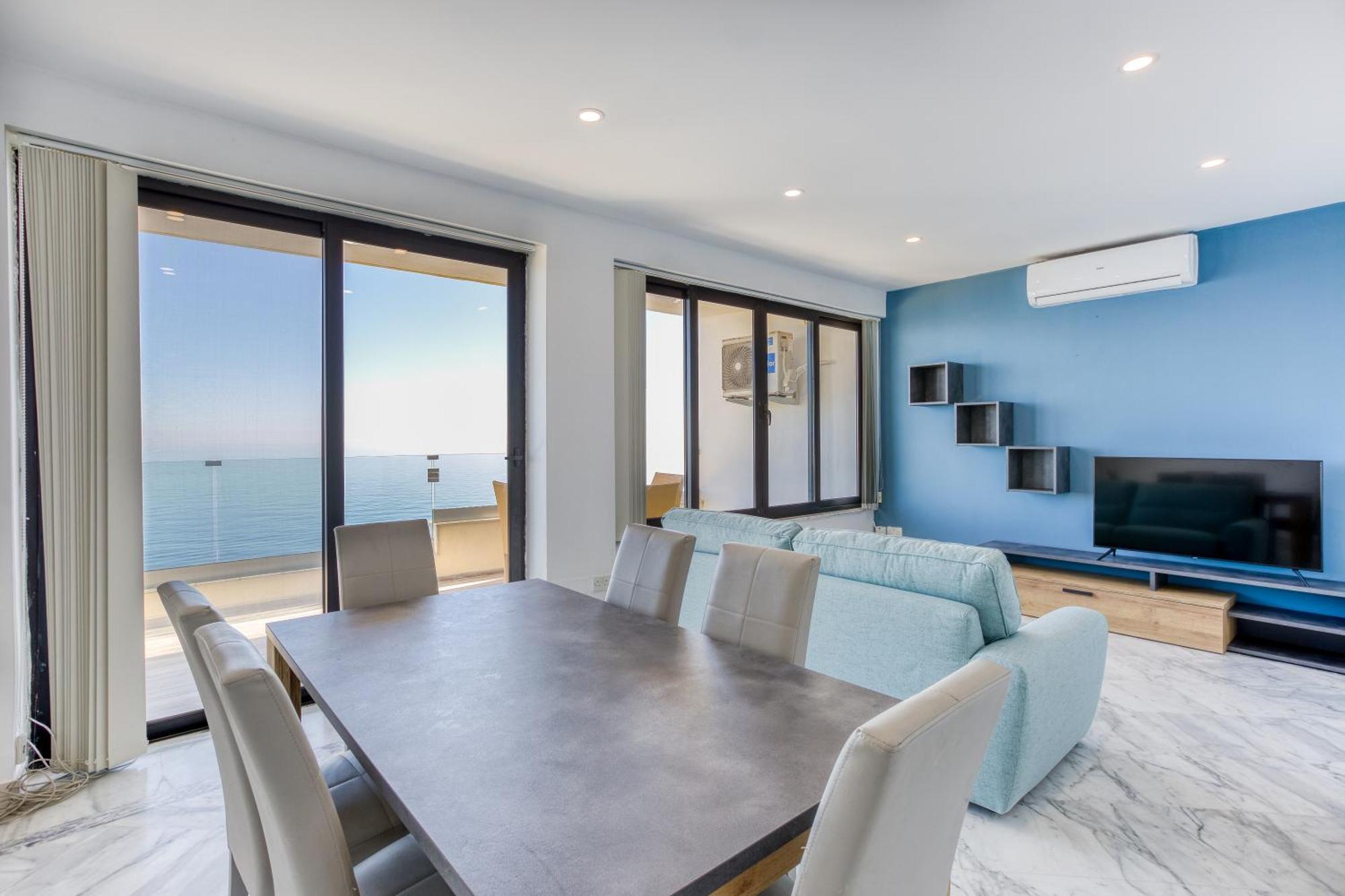Seafront Sliema Apartment With Balcony & Sea Views By Jl المظهر الخارجي الصورة